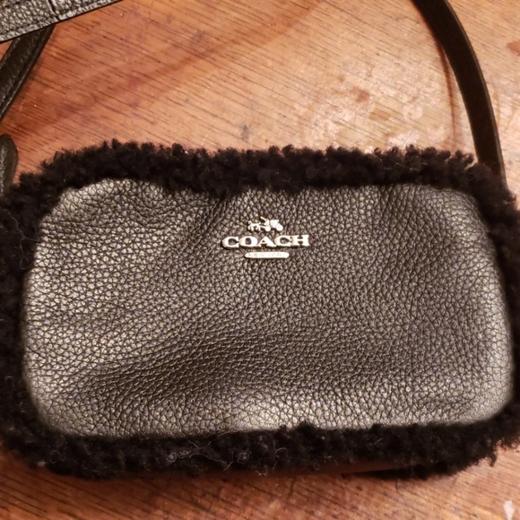 Coach Xbody Blk Bag RARE - Picture 1 of 7